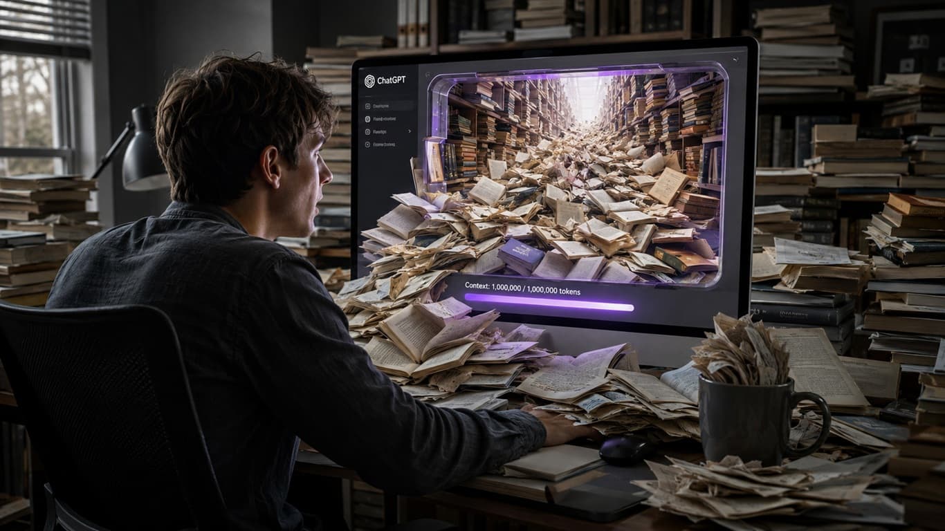 Cover Image for OpenAI расширяет контекстное окно до 1 млн токенов в ChatGPT и Codex для модели GPT-5.6 Sol