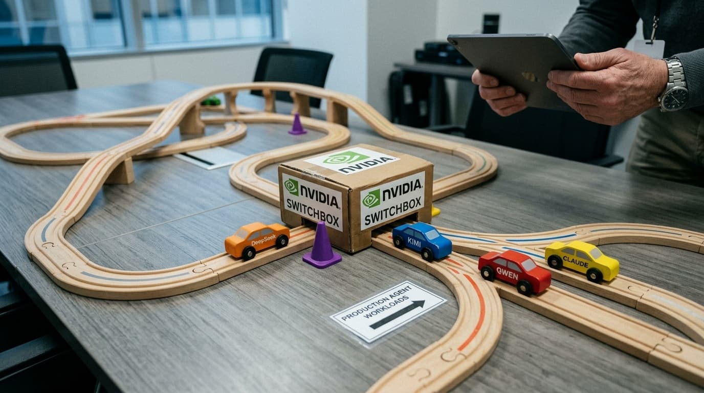 Cover Image for NVIDIA запускает библиотеку NeMo Switchyard для маршрутизации ИИ-агентов