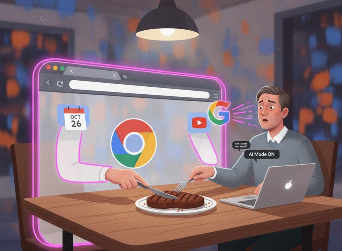 Cover Image for Google превращает Chrome в браузер с искусственным интеллектом