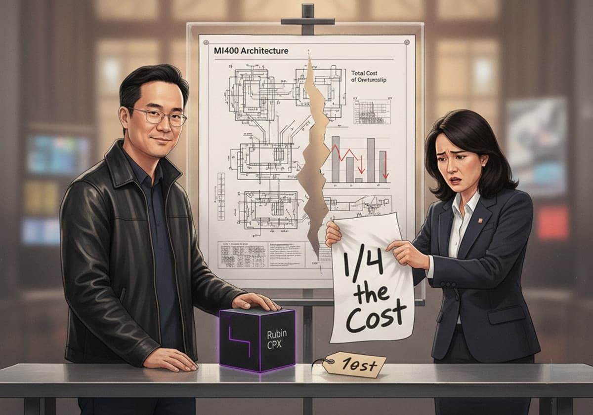 Cover Image for Nvidia Rubin CPX меняет правила игры в AI-инференсе, оставляя конкурентов позади