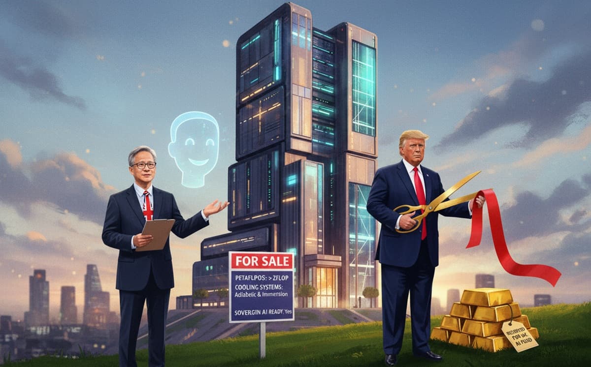 Cover Image for Nvidia и OpenAI инвестируют миллиарды долларов в инфраструктуру ИИ Великобритании