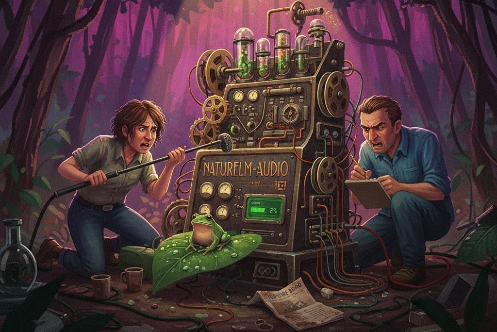 Cover Image for NatureLM-audio запускает интерактивный интерфейс для анализа звуков животных