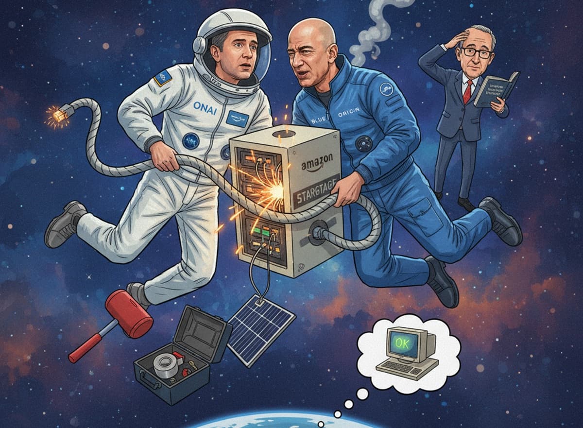 Cover Image for AI-гиганты хотят запустить космические дата-центры ИИ: технологическая фантазия вместо решения земных проблем
